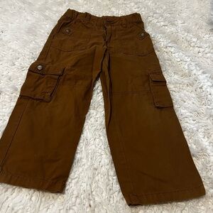 Gymboree casual kids brown cotton Cargo Pants 7l4T &1 3 for $15 w bundle